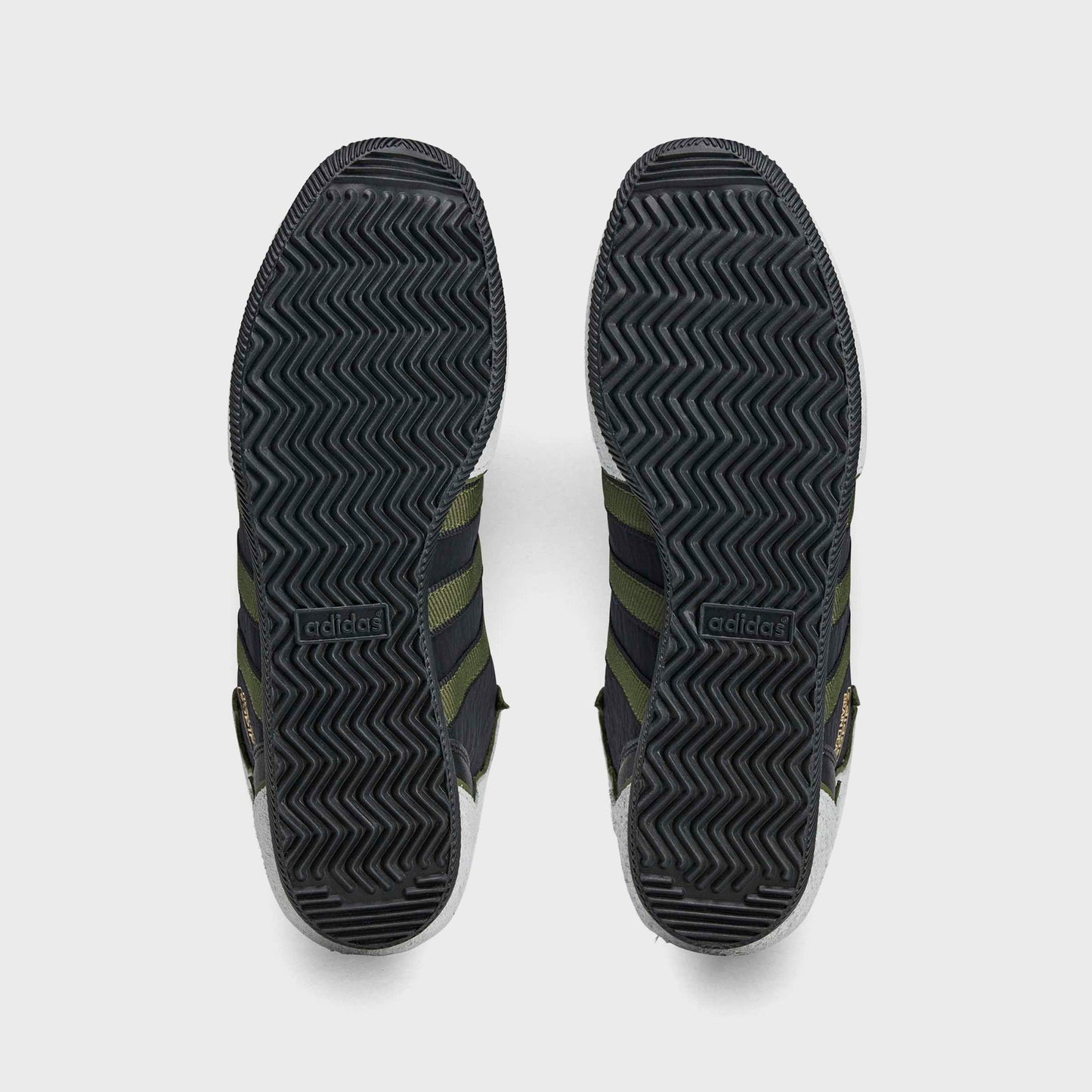 adidas x Brain Dead Japan Hi - Black / Crystal White / Gold Metallic