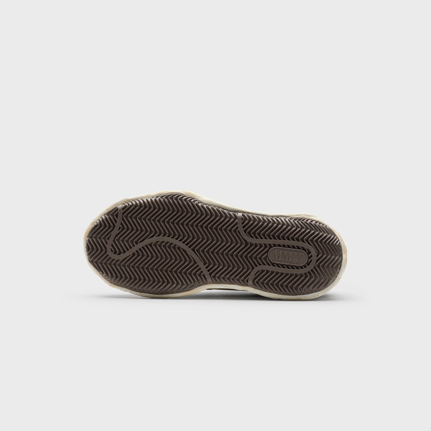Mihara Yasuhiro Blakey Original Sole Wrinkled Leather Low Top Sneaker - Green