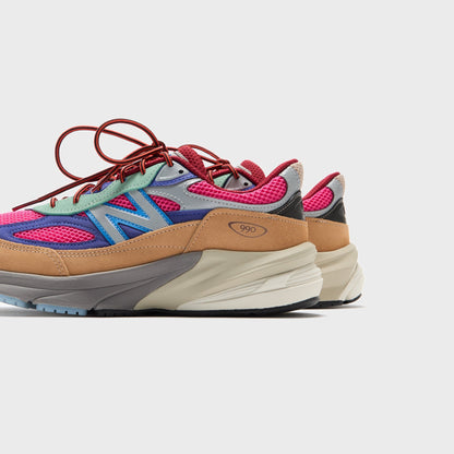 New Balance x Action Bronson 990v6 - Hi-Pink / Royal Blue