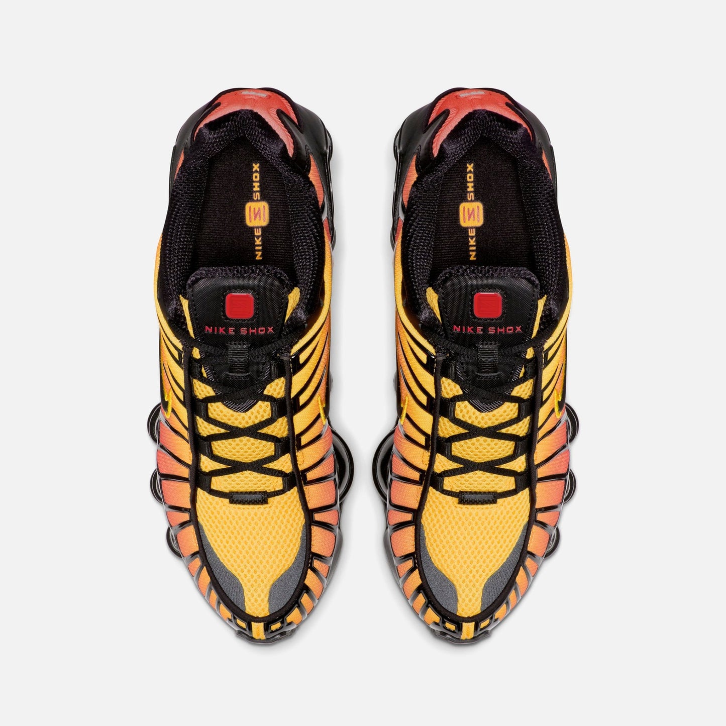 Nike Shox TL - Black / Black Amarillo / University Red