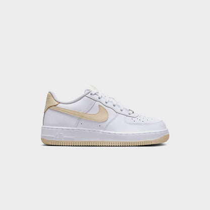 Nike GS Air Force 1 Bg - White / Light Khaki