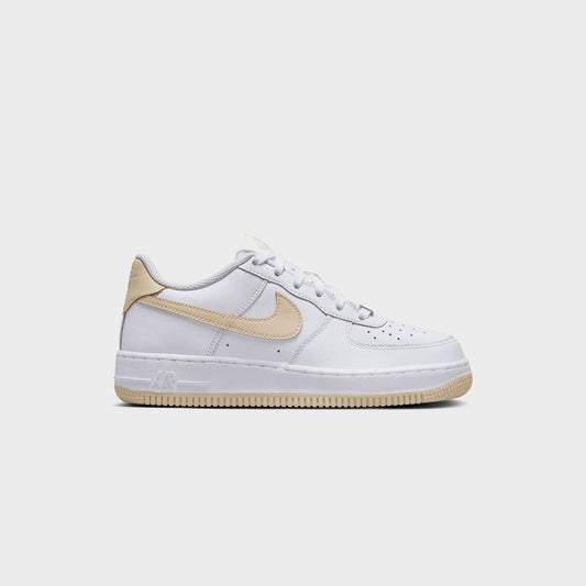 Nike GS Air Force 1 Bg - White / Light Khaki