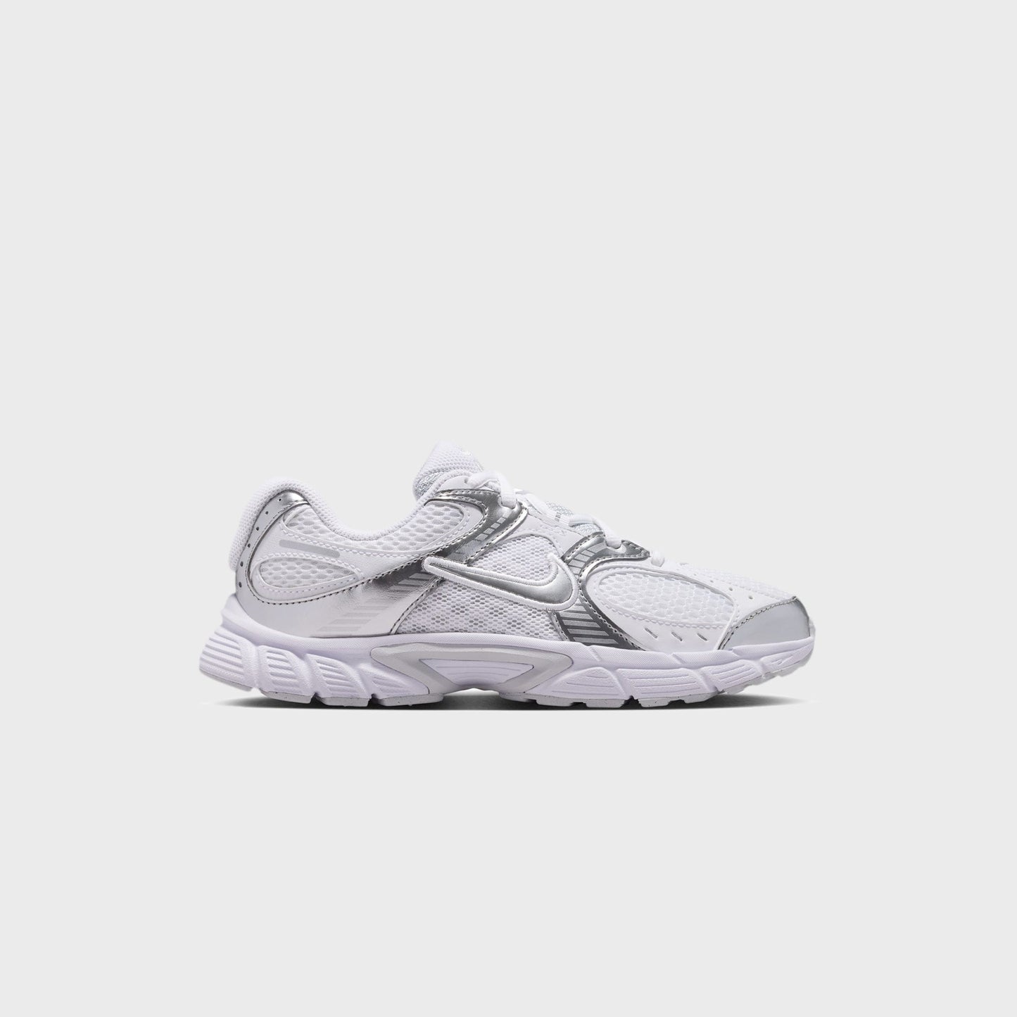 Nike GS V5 Rnr - White / Metallic Silver / Pure Platinum