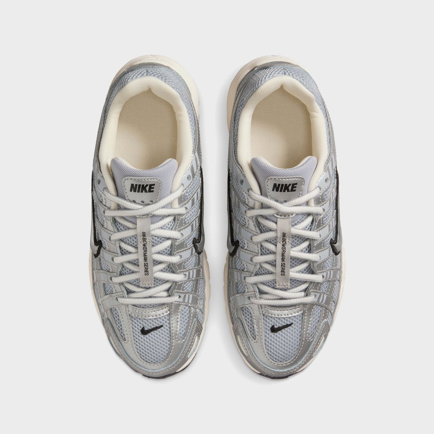 Nike P-6000 - Metallic Silver / Black / Pale Ivory