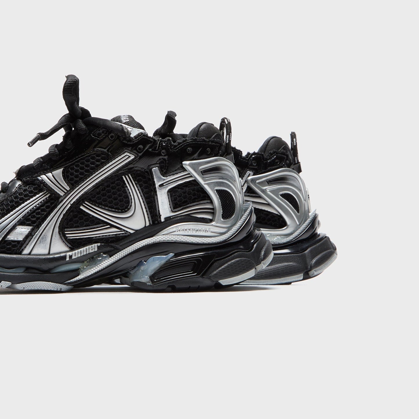 Balenciaga Runner - Black / Silver