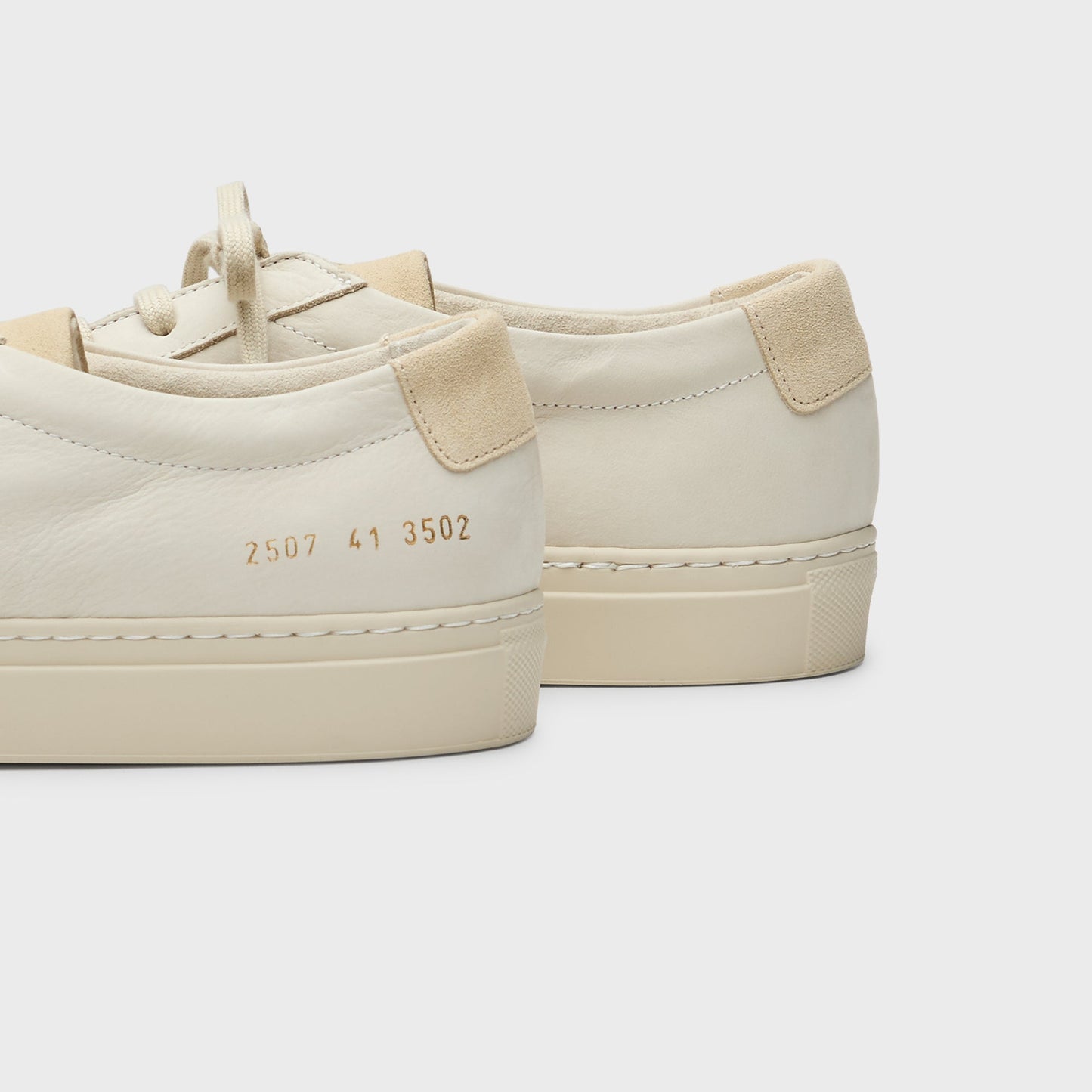 Common Projects Original Achilles Low  - Nubuck Beige