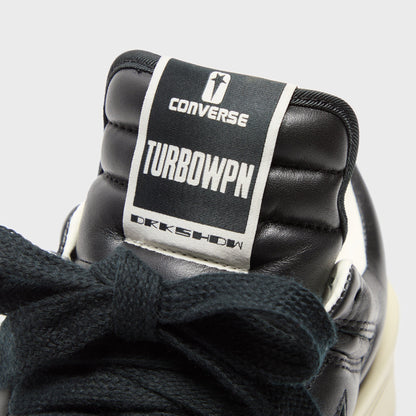 Rick Owens x Converse DRKSHDW Turbowpn Ox - Black