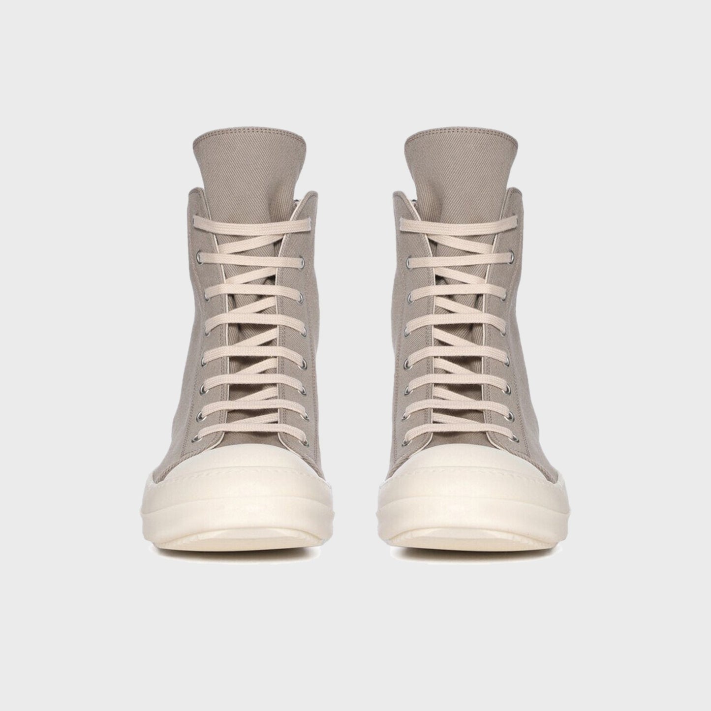 Rick Owens DRKSHDW Concordians High Sneaks - Dirty Pearl / Milk / Milk