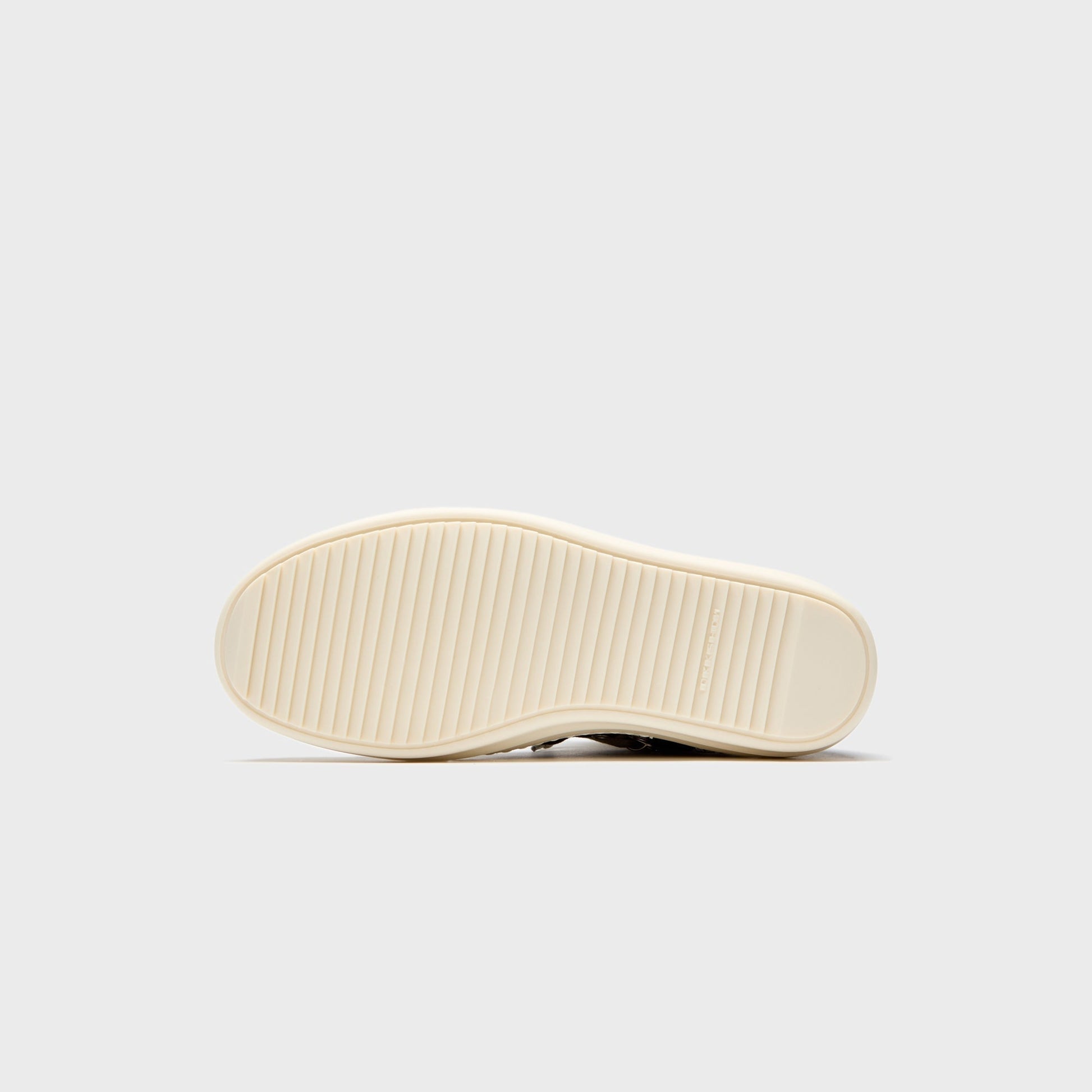 Rick Owens Megalace Sneaks - Dark Dust / Milk / Milk