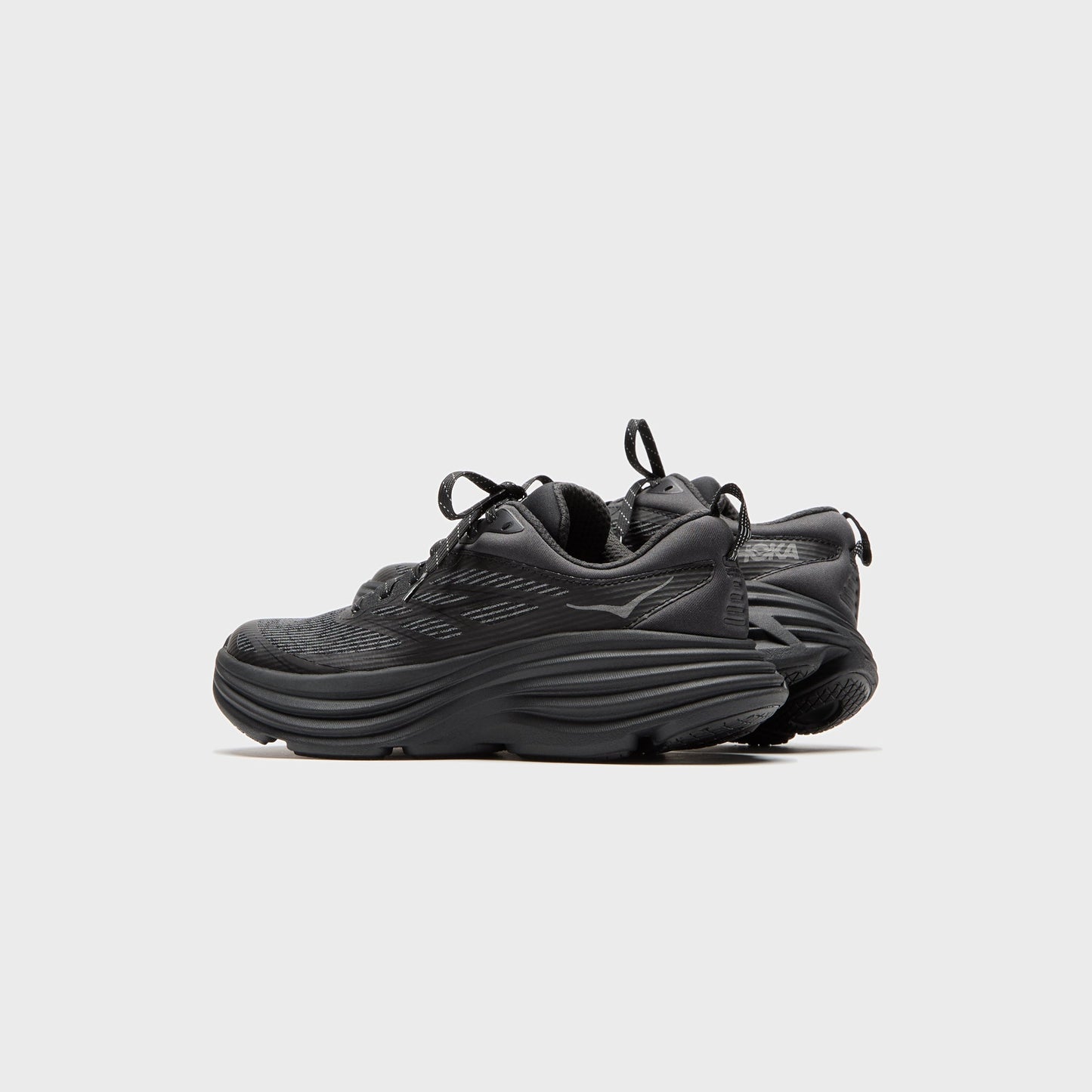 HOKA One One Bondi 8 TS Caged - Black / Black