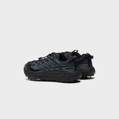 HOKA U Mafate Three2 Wordmark - Black / Outer Orbit