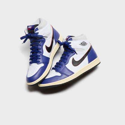 Jordan Air Jordan 1 Retro High OG -  White / Black / Neutral Grey / Deep Royal Blue / Muslin