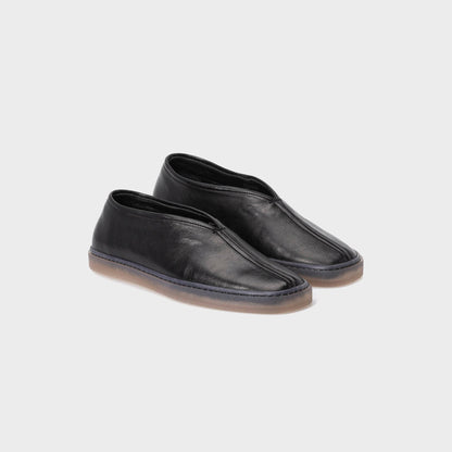 Lemaire Linoleum Piped Sneakers - Black
