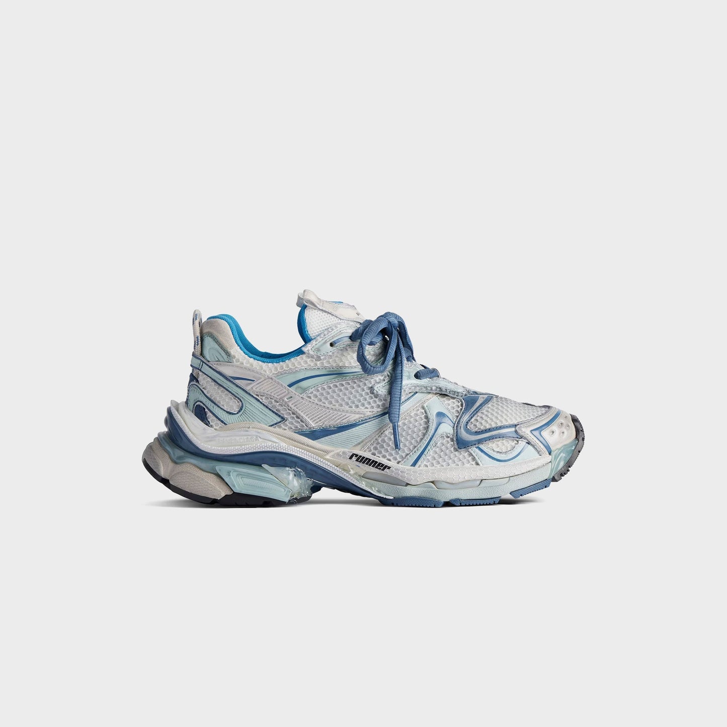 Balenciaga Runner 2 - White / Blue Mix / Beige