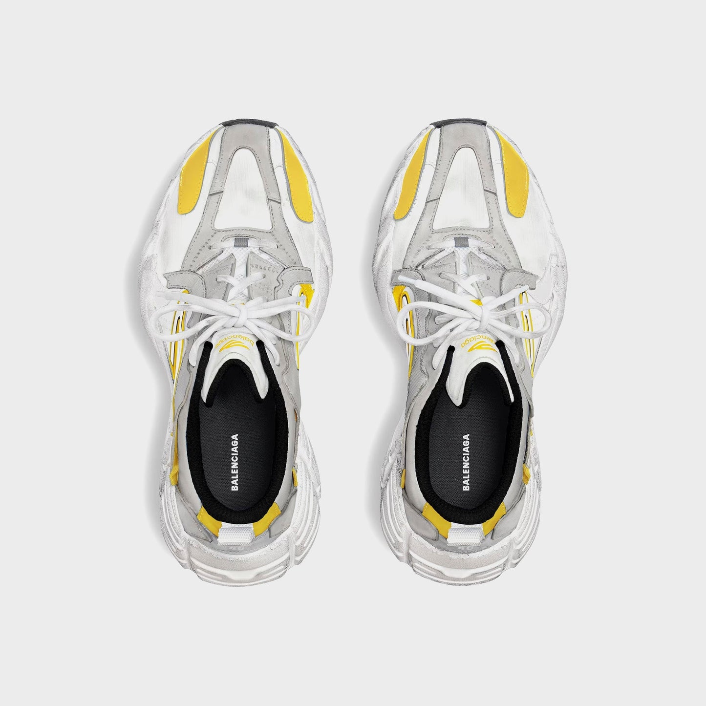 Balenciaga Monday - Light Grey / White / Yellow / Black