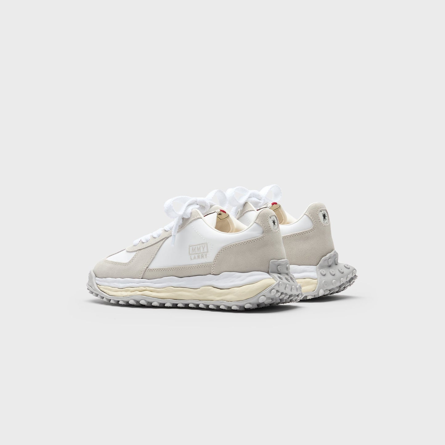 Mihara Yasuhiro Larry Original Sole Leather Low Top Sneaker - White