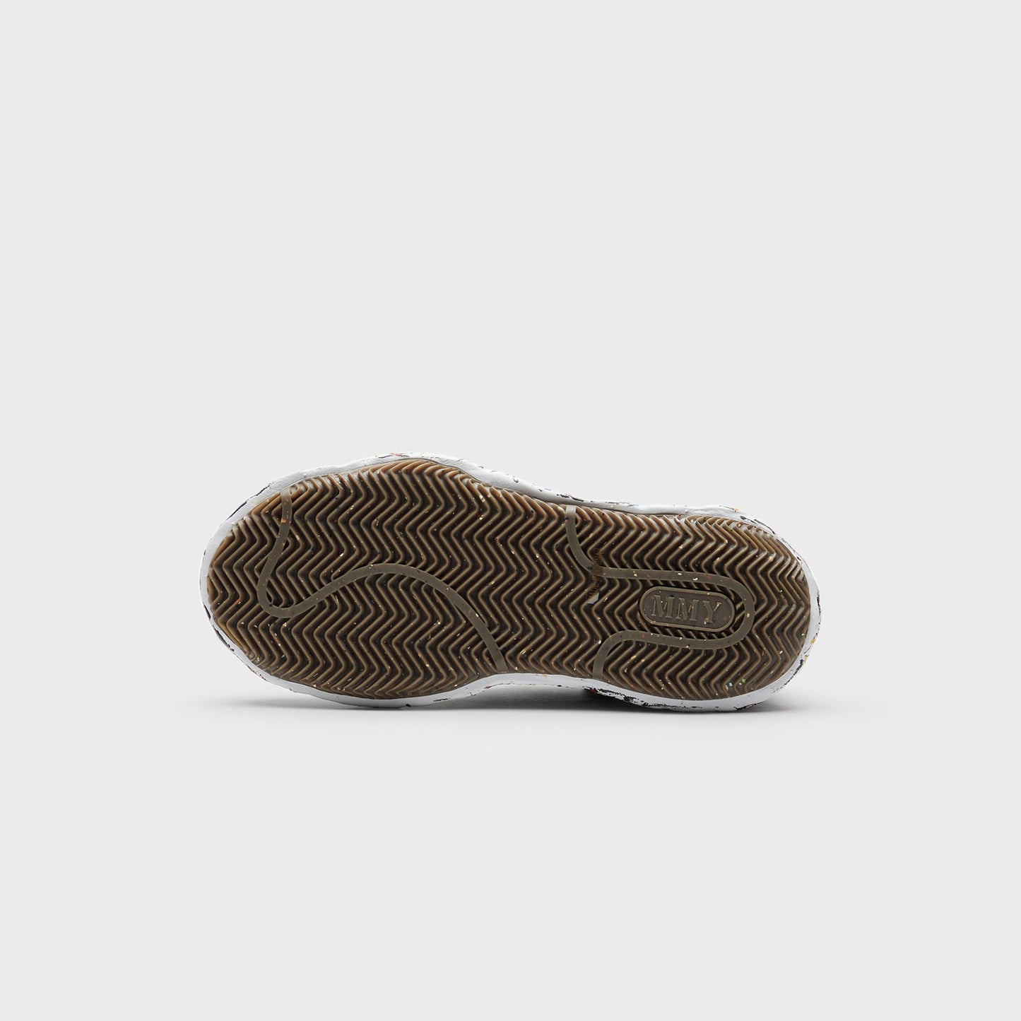 Mihara Yasuhiro Blakey Original Sole Sputtering Canvas Low Top Sneaker - Black