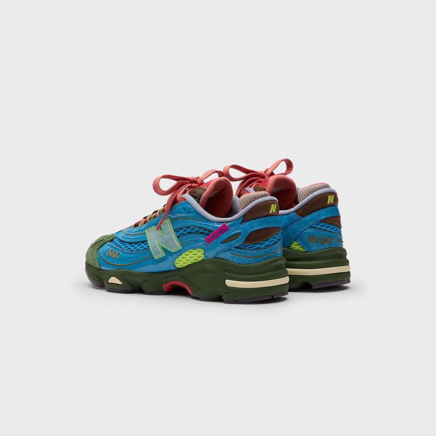 New Balance x Salehe Bembury M1000 - Orange / Blue / Olive Green