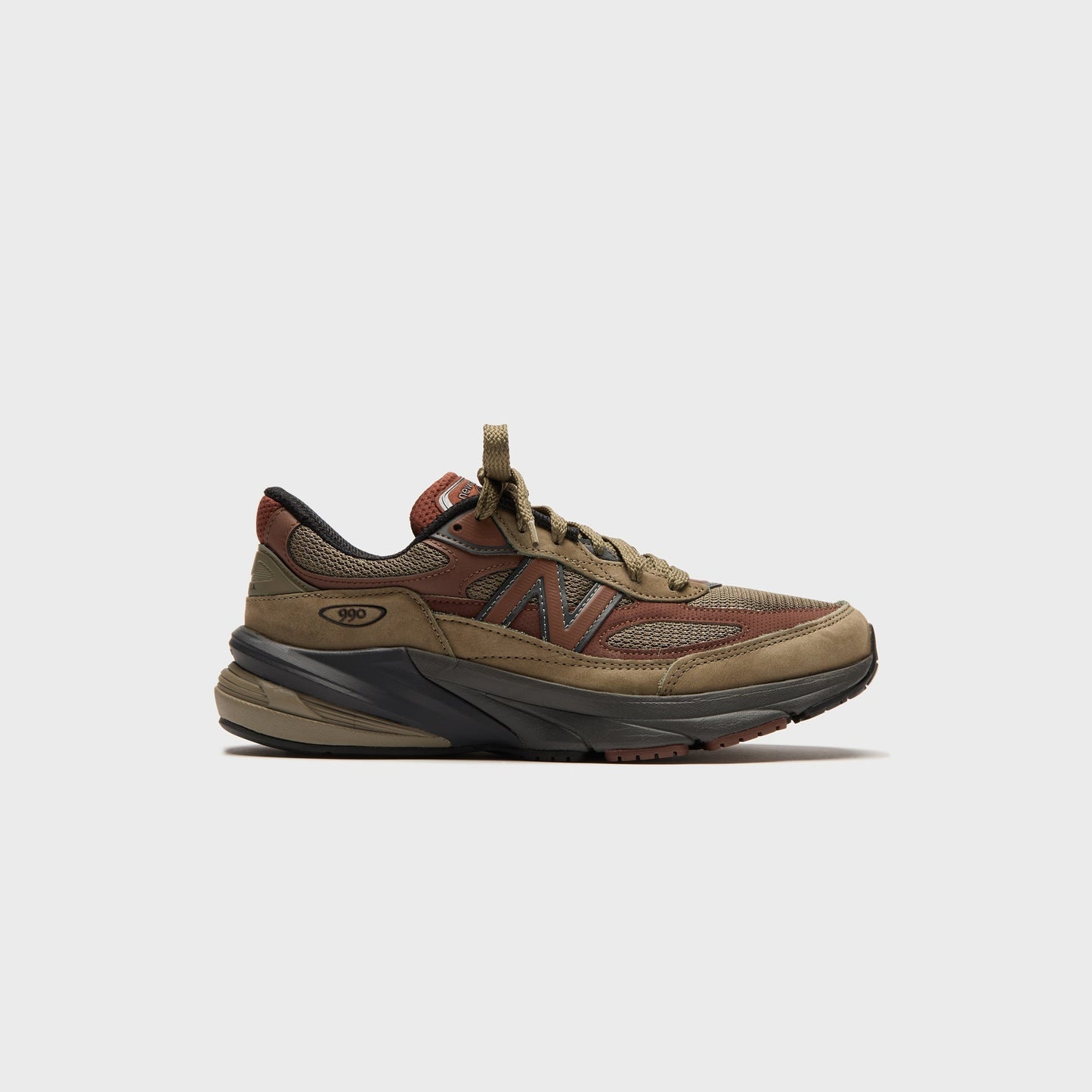 New Balance Made in USA 990v6 - Dark Camo / Rich Oak