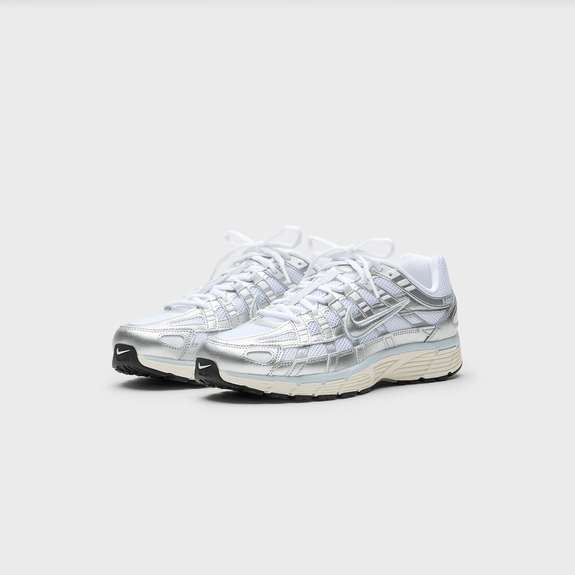 Nike P-6000 - White / Metallic Silver / Blue Tint / Sail