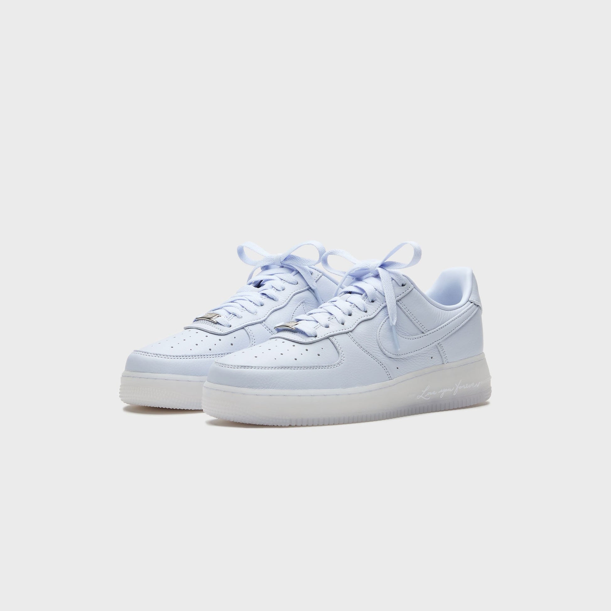 Nike x NOCTA Air Force 1 Low - Palest Purple / Cobalt Tint / Metallic Silver
