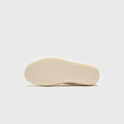 Rick Owens Scarpe In Pelle Vintage Sneaks - Milk / Milk / Milk