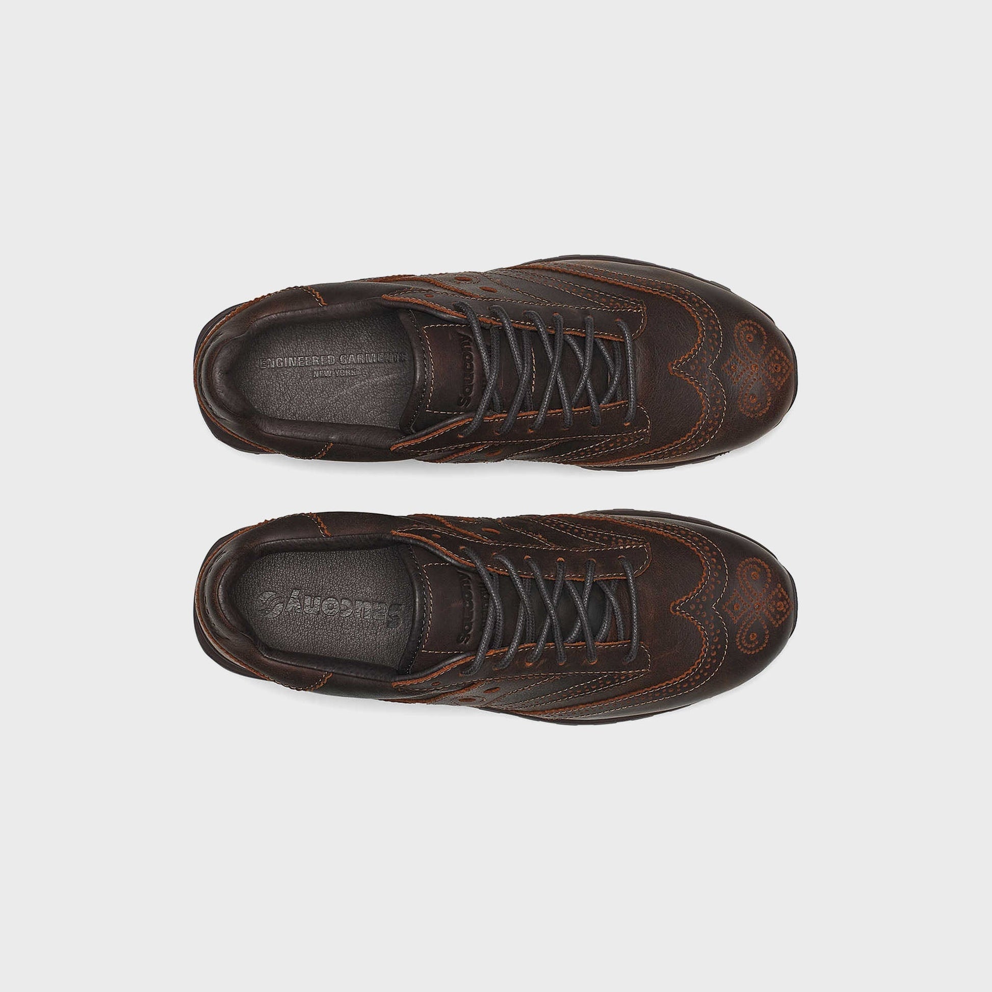 Saucony x Engineered Garments Shadow Original Wingtip - Brown