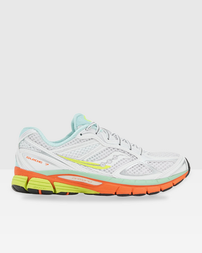 Saucony Progrid Guide 7 - White/Yellow/Orange