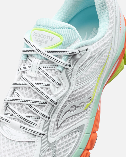 Saucony Progrid Guide 7 - White/Yellow/Orange