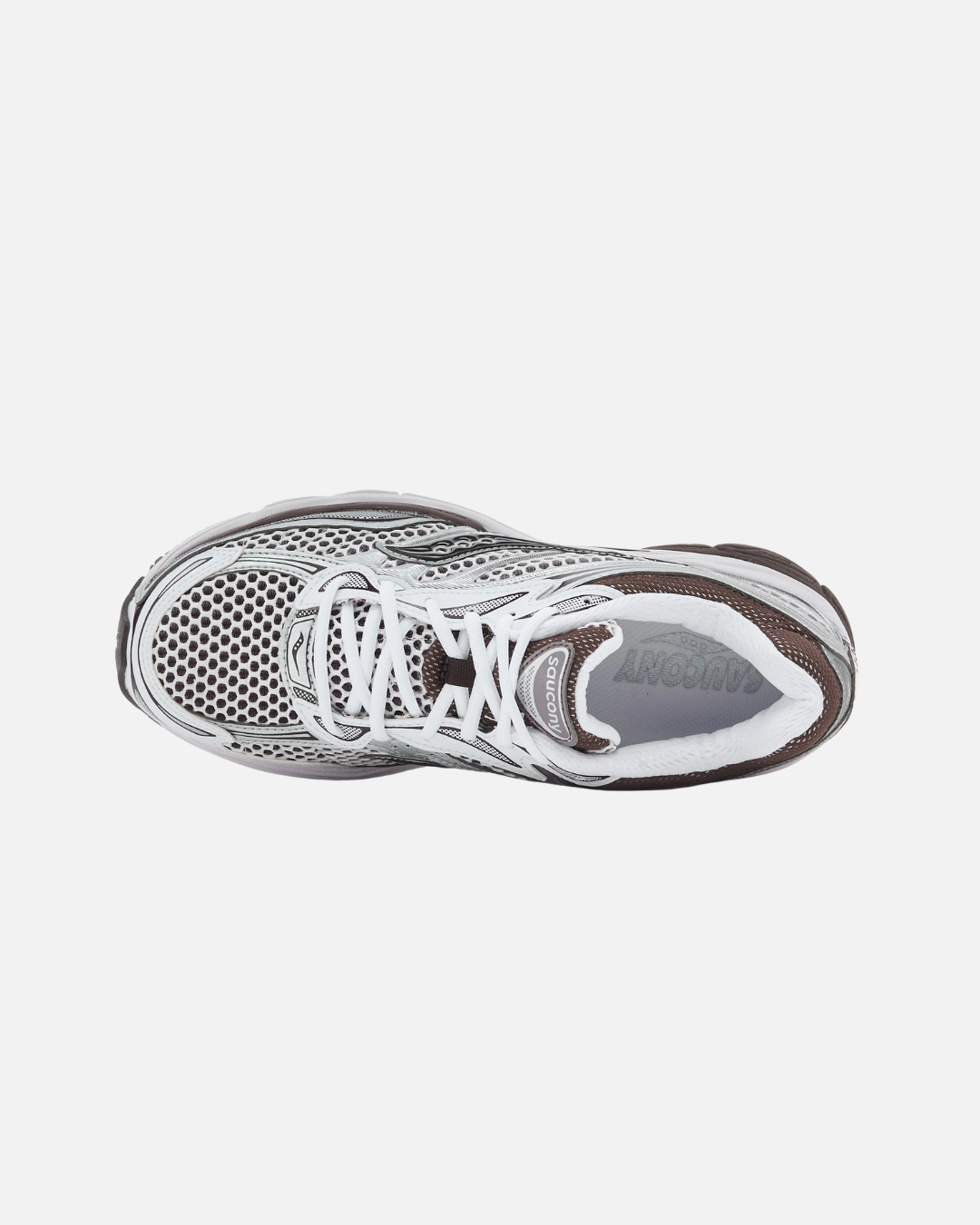 Saucony Progrid Omni 9 - White/Brown