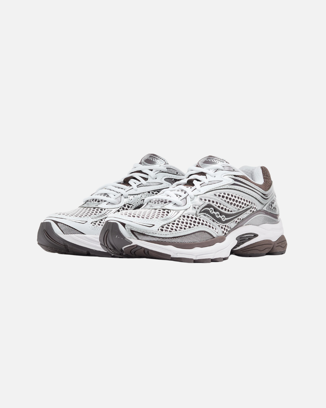 Saucony Progrid Omni 9 - White/Brown