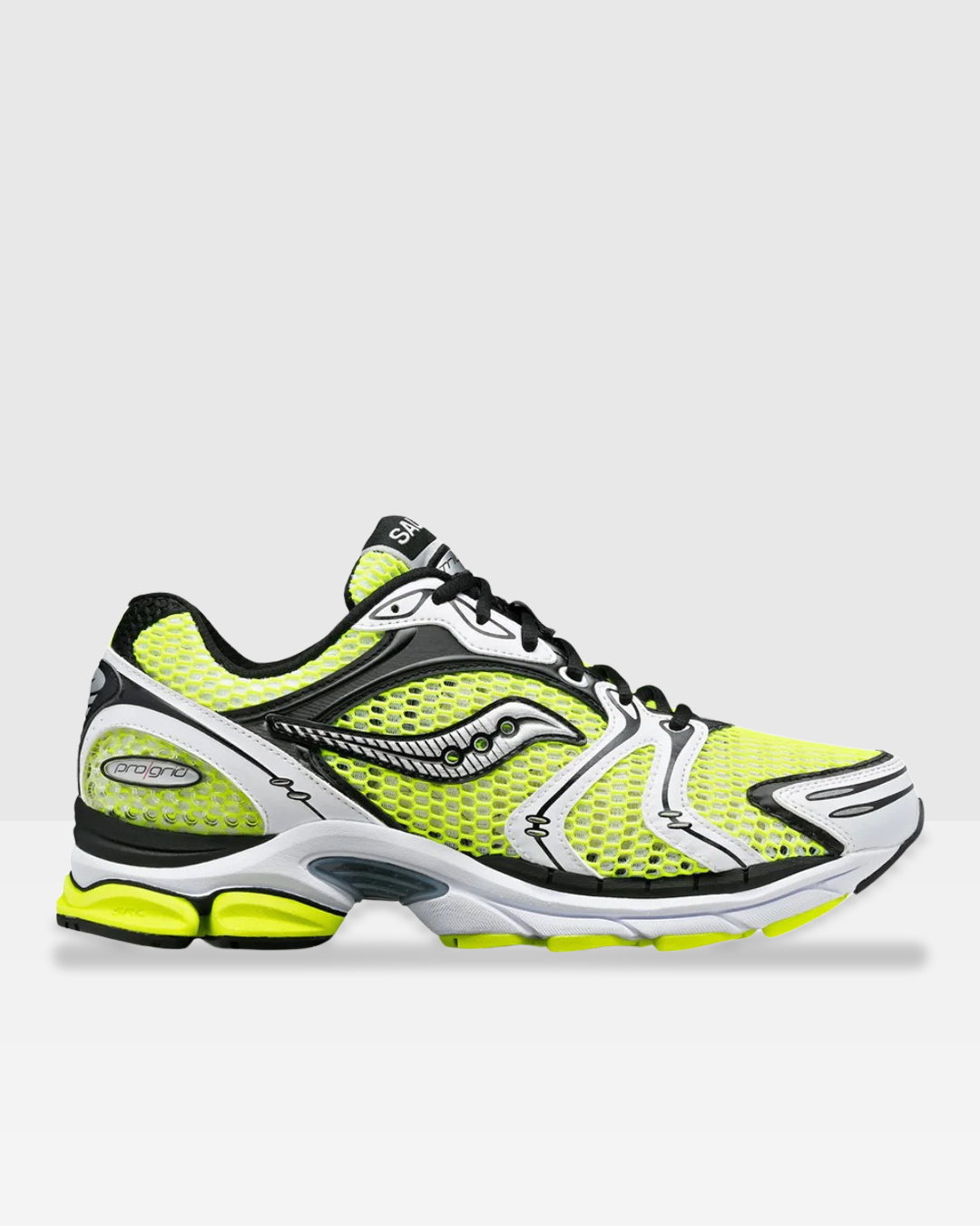 Saucony Progrid Triumph 4 - Yellow/Black/White
