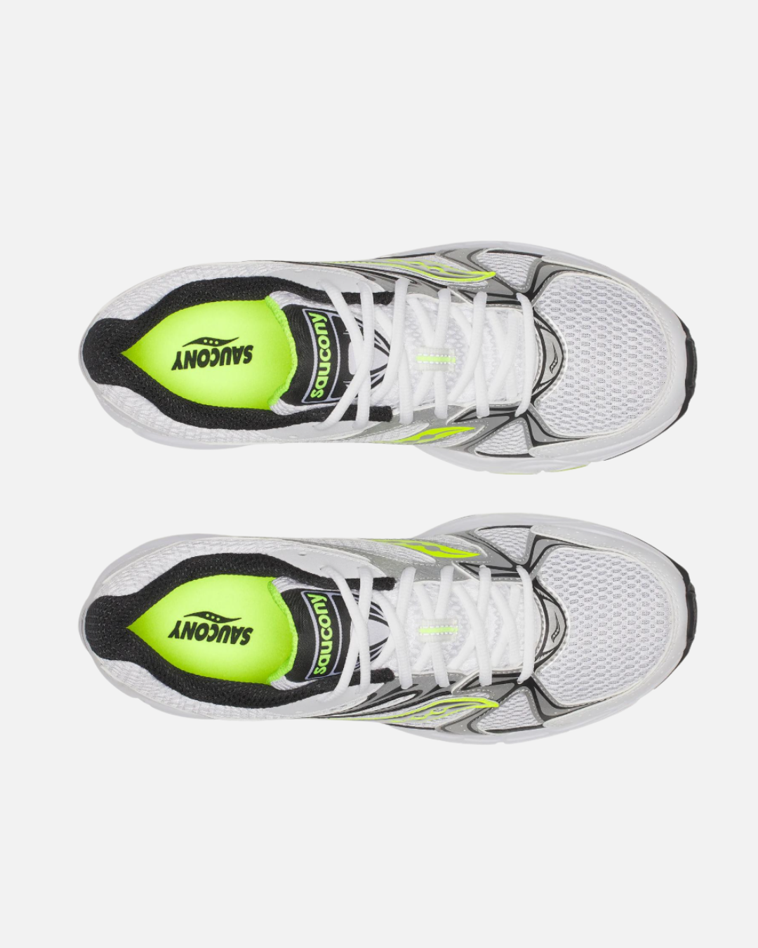 Saucony Ride Millennium - White/Black/Yellow