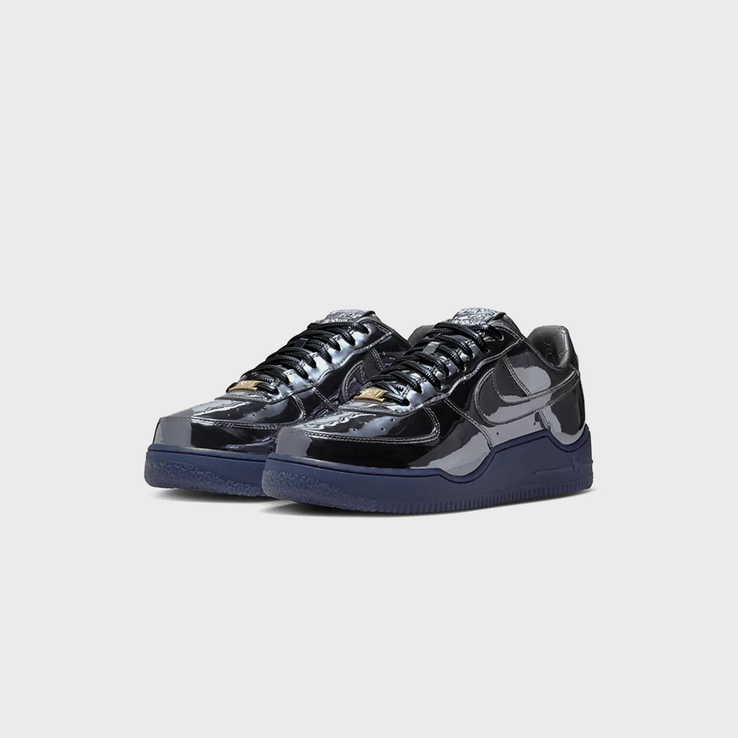 Nike x LeBron James Air Force 1 Low - Black / Black / Metallic Gold