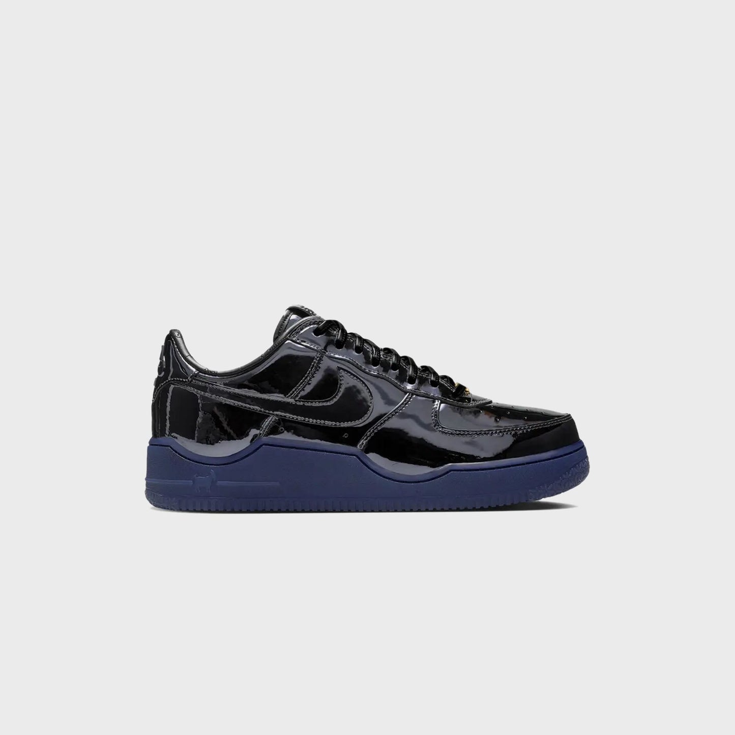 Nike x LeBron James Air Force 1 Low - Black / Black / Metallic Gold