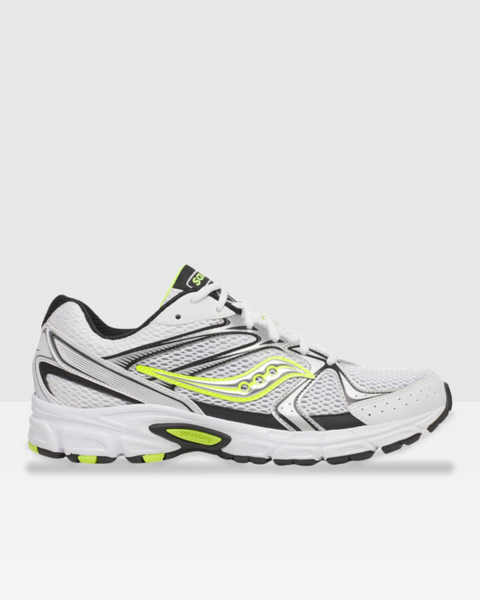 Saucony Ride Millennium - White/Black/Yellow