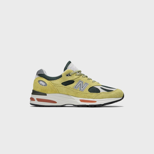 New Balance Made in UK 991v2 - Beechnut / Trekking Green / Oyster Mushroom