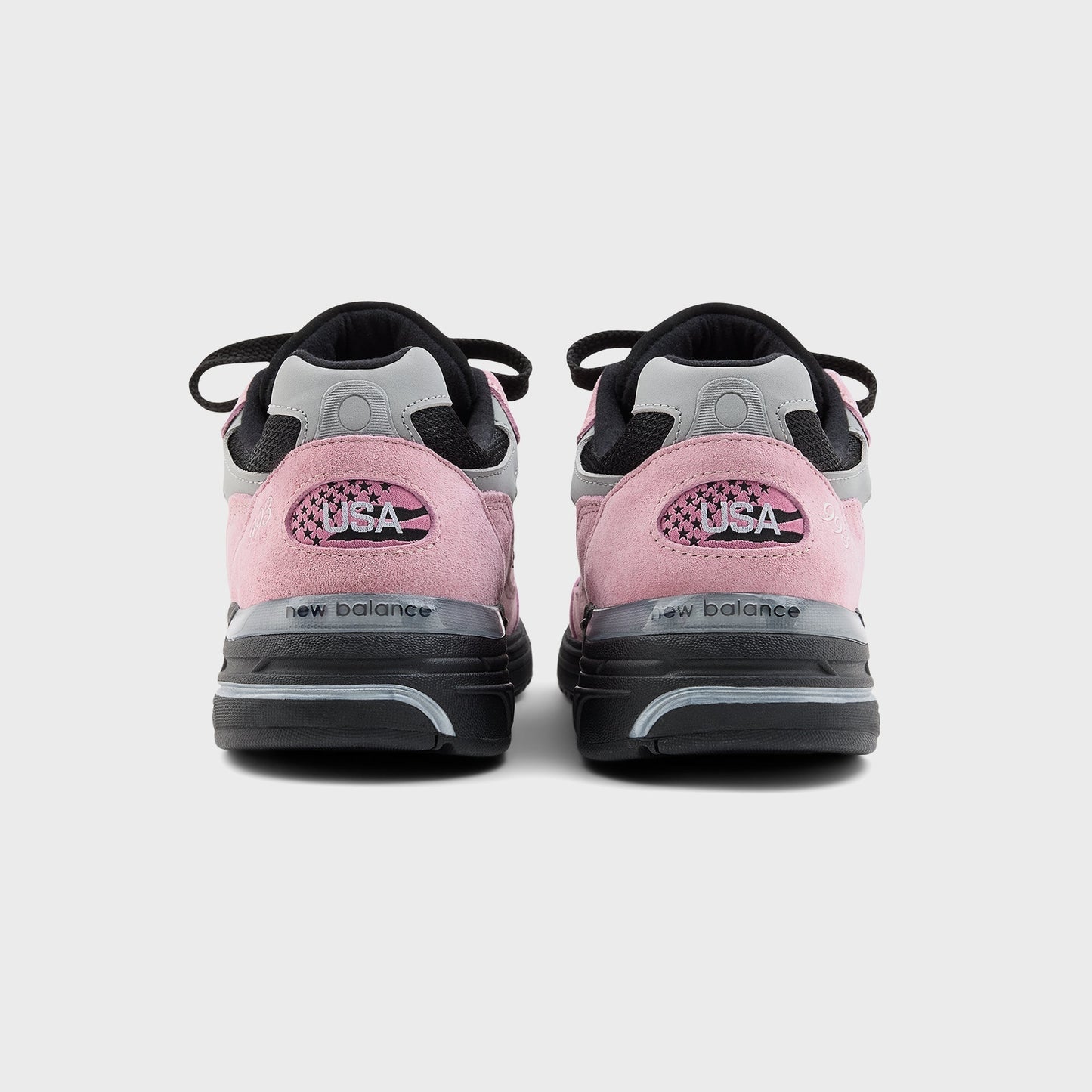 New Balance Made in USA 993 - Pink Taffy / Black / Slate / Grey
