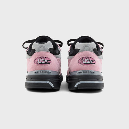 New Balance Made in USA 993 - Pink Taffy / Black / Slate / Grey